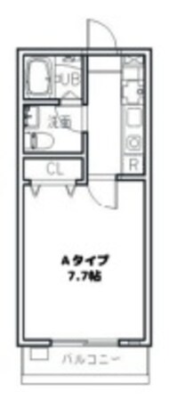 アルファ行徳の物件間取画像